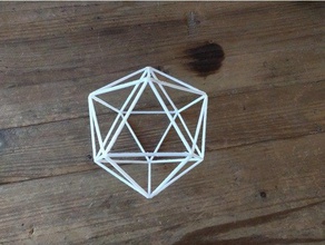 odesza icosahedron signs & logos 3d print model - Mito3D