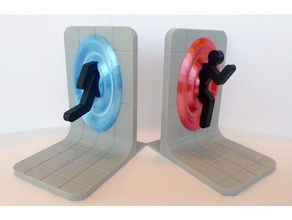 snap portal bookstand tiles organization book remix snap-on 3d print model - Mito3D