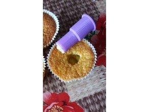 cupcake plunger kitchen & dining piston 3d print model - Mito3D