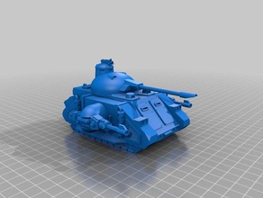 predator, rogue trader-ära Fahrzeuge 40k trader warhammer40k 3d print model - Mito3D