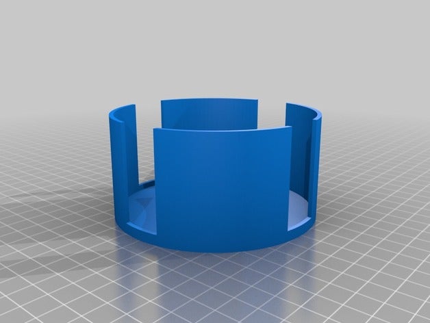 cup holder office parts 3D print model - Mito3D