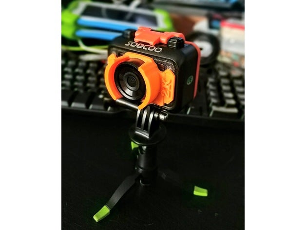 soocoo s70 lentille de garde protecteur capot la caméra action cam sport 3D print model - Mito3D