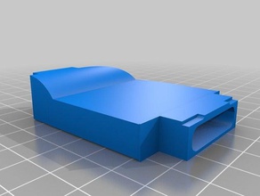 kossel radyal fan adaptörü mini 3d yazıcı aksesuarları 3d print model - Mito3D