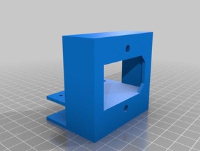 interruptor de alimentação montar meu gabinete Impressora 3d acessórios fonte tampa montagem 3d print model - Mito3D