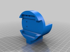 formbot trex v20 Messuhr mount x-axis rail 3d-Drucker Teile dial t-rex 3d print model - Mito3D