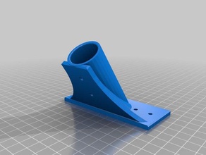 bracket broomstick 3d printing 3d print model - Mito3D