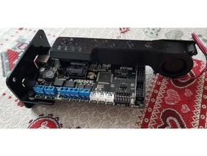 anycubic trigorilla turbo fan board cooler 3d printer accessories delta i3 mega kossel prusa 3d print model - Mito3D