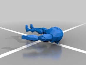 super battle droid minture Skulpturen star wars clone 3d print model - Mito3D