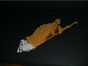 figurehead danish frigate jylland people 3d print model - Mito3D