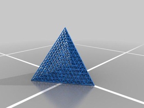 pyramideon Mathe-Kunst Dekoration Licht match Mathematik Pyramide 3d print model - Mito3D