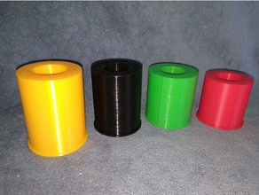 personnalisable bobine de filament hub Imprimante 3d accessoires personnalisables paramétrique 3d print model - Mito3D
