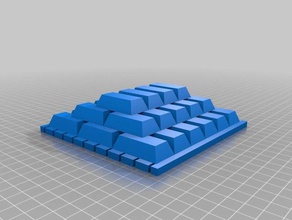 lingot pile de jeton L'impression 3d 3d print model - Mito3D