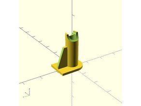filament guide titan-Klon 3d-Drucker Teile titan titan-extruder 3d print model - Mito3D