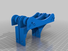 2060 spool holder 3d printer parts 3d print model - Mito3D