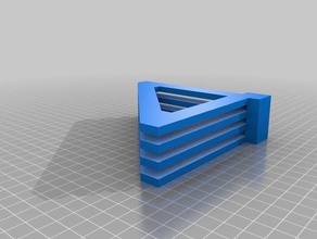 monoprice maker, wählen Sie v2 bauen, Kennzeichenhalter 3d Drucker Zubehör build-Platte bauen Glas-build-Platte 3d print model - Mito3D