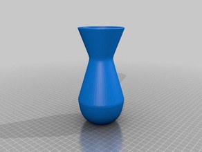 vase Container Blumentopf Blumen-vase 3d print model - Mito3D