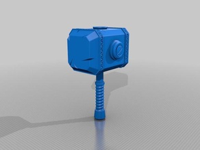 brass tactics titan hammer 3d printing 3d print model - Mito3D