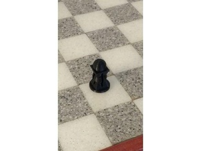 wazzapawn chess pawn piece supportless 3d print model - Mito3D