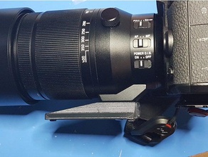 panasonic-leica 100-400mm trépied pied de la caméra arca swiss h-rs100400 lumix monture 3d print model - Mito3D