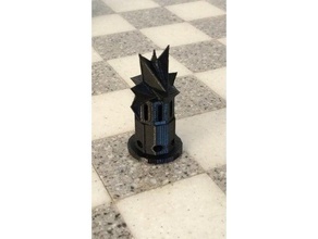 wazzaknight chess knight piece supportless 3d print model - Mito3D