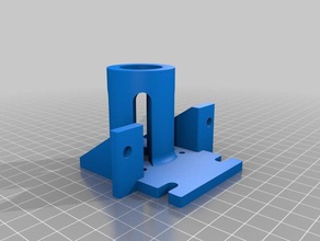 hypercube bearing supported z axis leadscrew motor mount evolution 3030 3d printer parts 3d print model - Mito3D