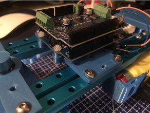 arduino uno mount makeblock in der Robotik 3d print model - Mito3D