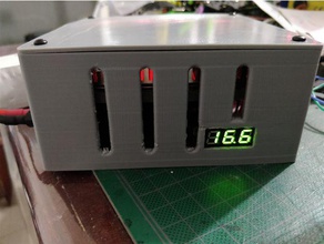 5 delta - voltimeter soğutucu diy 3d print model - Mito3D