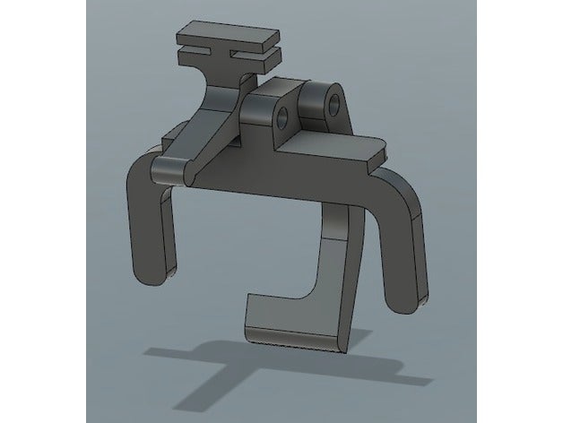 trackir 4 Klemmen gadgets 3D print model - Mito3D