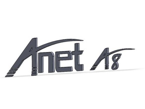 anet a8 logo 3d printer accessories 3dprinting design lasercut laserengraver 3d print model - Mito3D