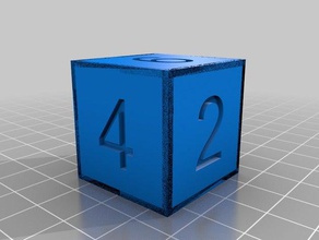 3cm dés cube dé 30x30 cm les cubes 3d print model - Mito3D