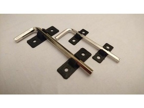 m4 e m5 chiave a brugola clip utensili & caselle 3d print model - Mito3D