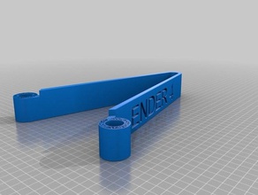 ender 4-Bett-Unterstützung 3d Drucker Zubehör creality 4 Unterstützung 3d print model - Mito3D