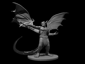 pit fiend games abyss d&d demon devil devils dnd dungeons & dragons hell pathfinder 3d print model - Mito3D