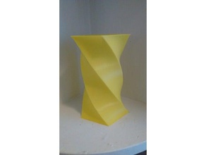 pentagonal vase math art math art spiral vase 3d print model - Mito3D