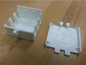 cable lockout box tool holders & boxes lock 3d print model - Mito3D