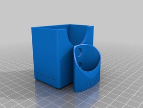 remoto de fogo suporte tv logitech harmony A impressão 3d 3d print model - Mito3D