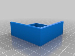 lack multi support office coin corner ikea table 3d print model - Mito3D