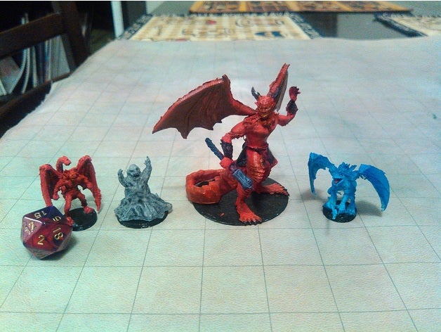 lemure Spiele Abgrund d&d Dämon Teufel dnd dungeons & dragons Unterweltler Hölle pathfinder 3D print model - Mito3D
