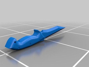 coltello re La stampa 3d 3d print model - Mito3D