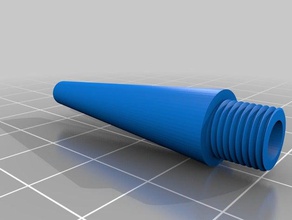 bomba de aire adaptador hinchado la boquilla aguja deporte y al libre 3d print model - Mito3D