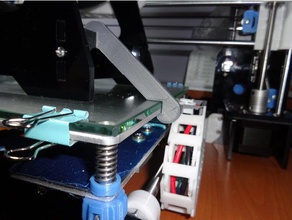 filament holder fixing transfer 3d printer accessories anet a8 upgrade trasfer 3d print model - Mito3D