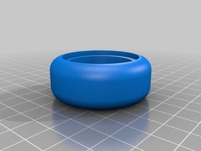 mini curling stones hollow box containers 3d print model - Mito3D