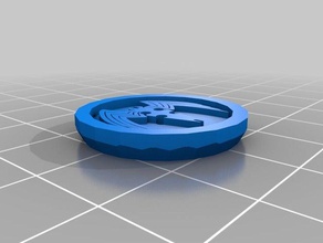 venom button accessories 3d print model - Mito3D