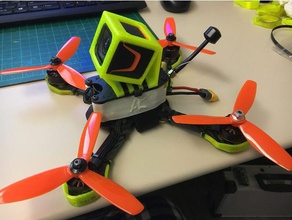 foxeer cuadro hobby akframes parachoques drone de montaje 3d print model - Mito3D