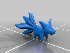 kurama chibi naruto las esculturas 3d print model - Mito3D
