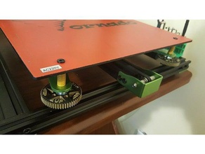 tevo tornado knob leveling up arrow remix 3d printer parts 3d print model - Mito3D