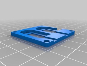 tbs vtx nano & crossfire nano-mount 3d print model - Mito3D