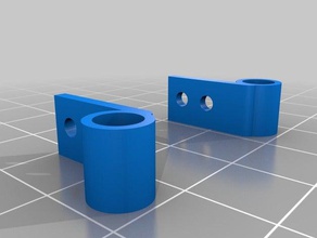 fpv camera standoff mount toys & games 3d print model - Mito3D
