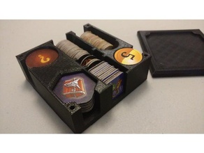 clank token tray games 3d print model - Mito3D