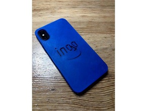 ingo del iphone x caso el teléfono móvil 3d print model - Mito3D